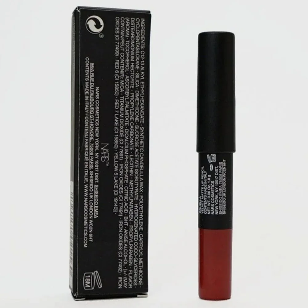 NARS Velvet Matte Lip Pencil Mini - Cruella - Red